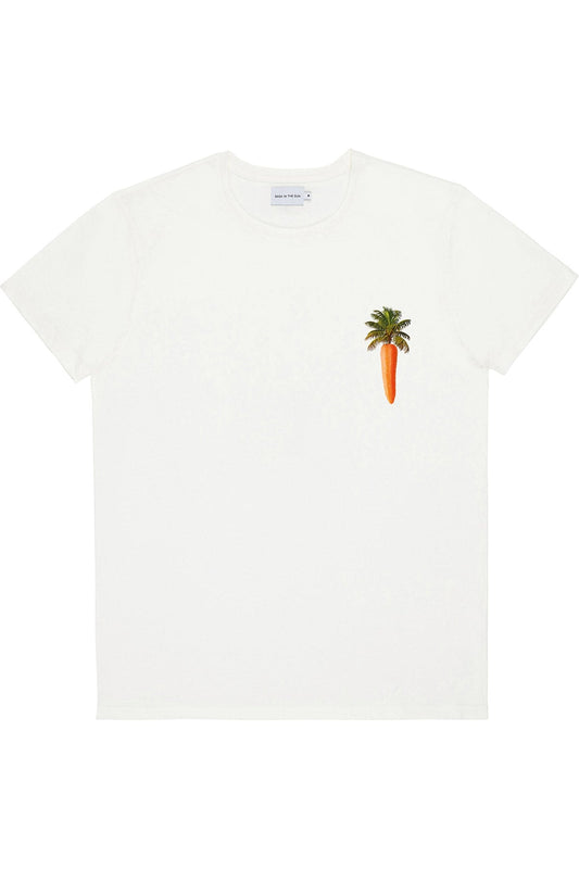 Palm Carrot T-Shirt 100% Organic Cotton