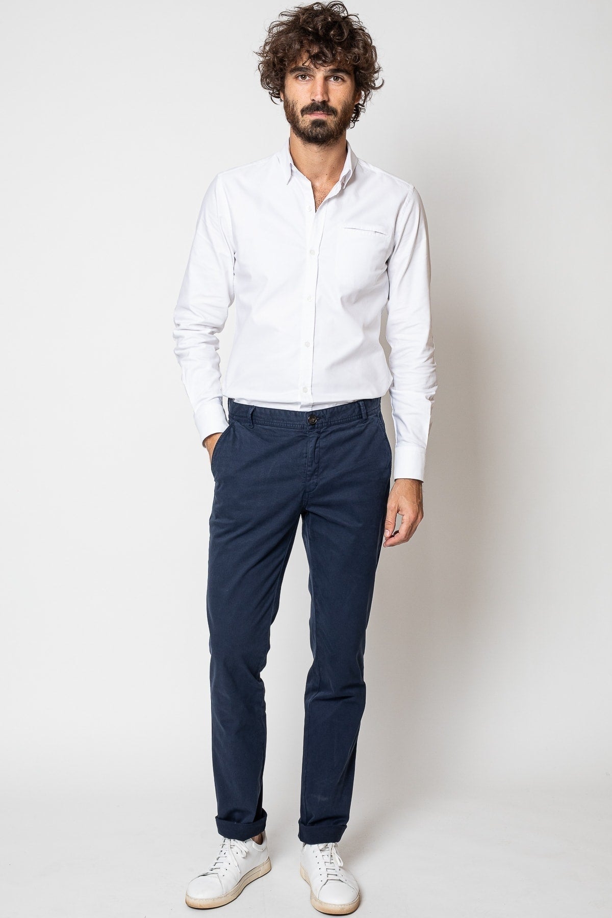 Walter Navy Trousers