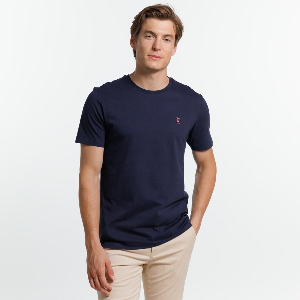 Travis Navy T-Shirt
